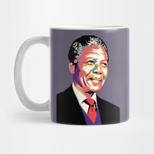 Nelson Mandela Art Mug